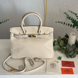 Luxury White Purse 