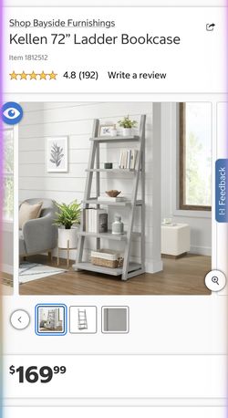 Ladder bookcase/shelving/storage