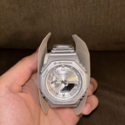 CASIO G-SHOCK GA-2100FF-8A "CASIOAK" SILVER A/D WATCH