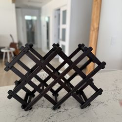 Pottery Barn Collapsable Accordion Style Wine Rack
