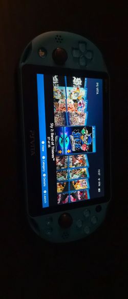 PS Vita 2000 Model in blue