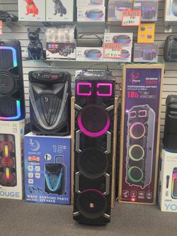 Big iphoenix professional  speaker with mic and remote cash offer for memorial week