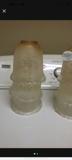 6 GLASS LIGHT COVERS