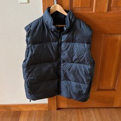 GAP Down Puffer Vest Black - Men’s Size XL