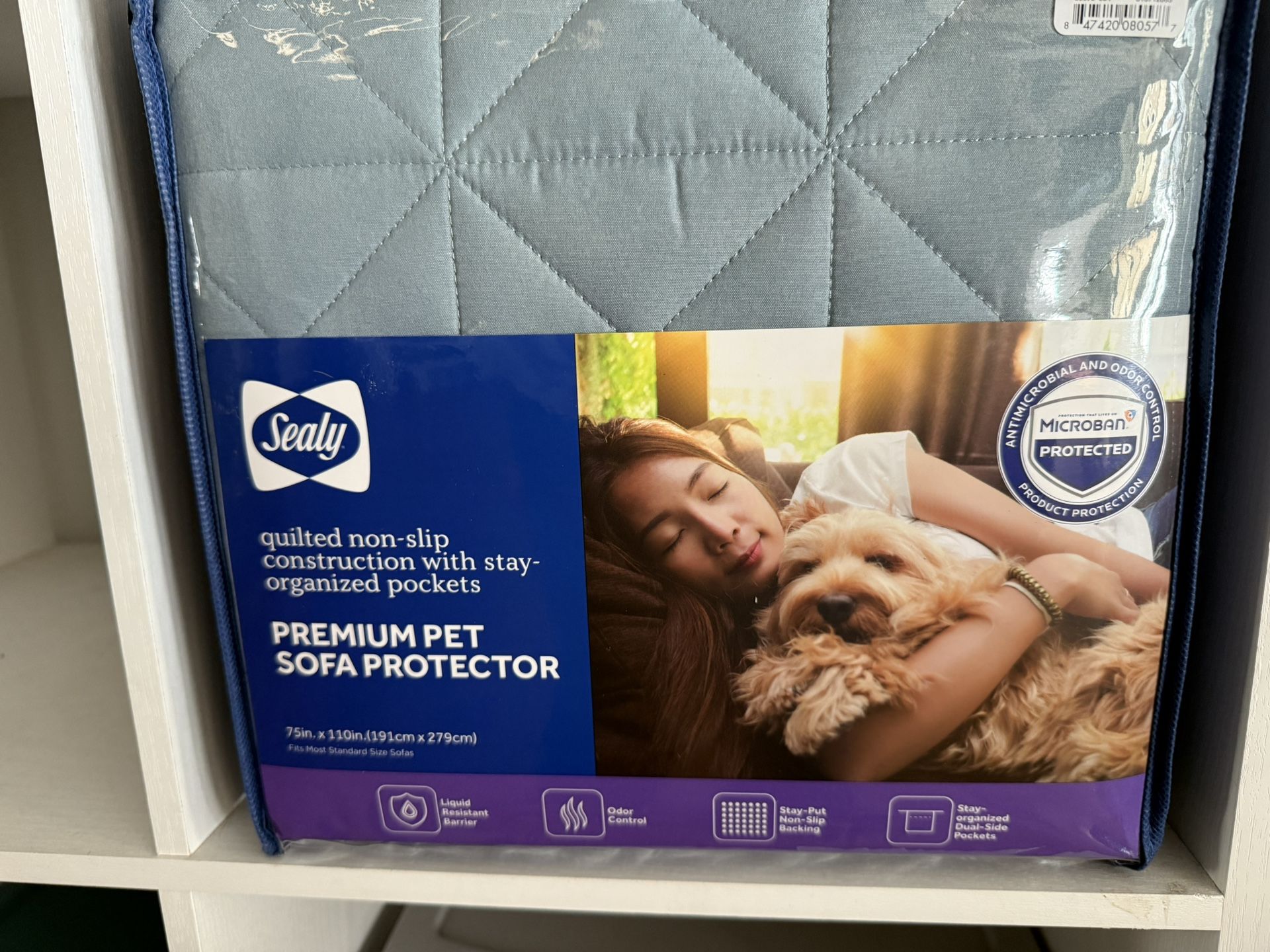 2 Sealy Waterproof Sofa Covers!