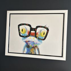 “The Frog” – Framed Original Art – $300 OBO