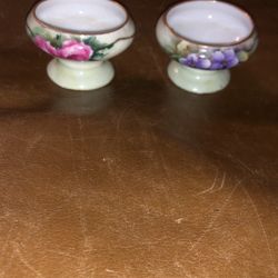 Vintage, Porcelain, Miniature, Trinket Vase