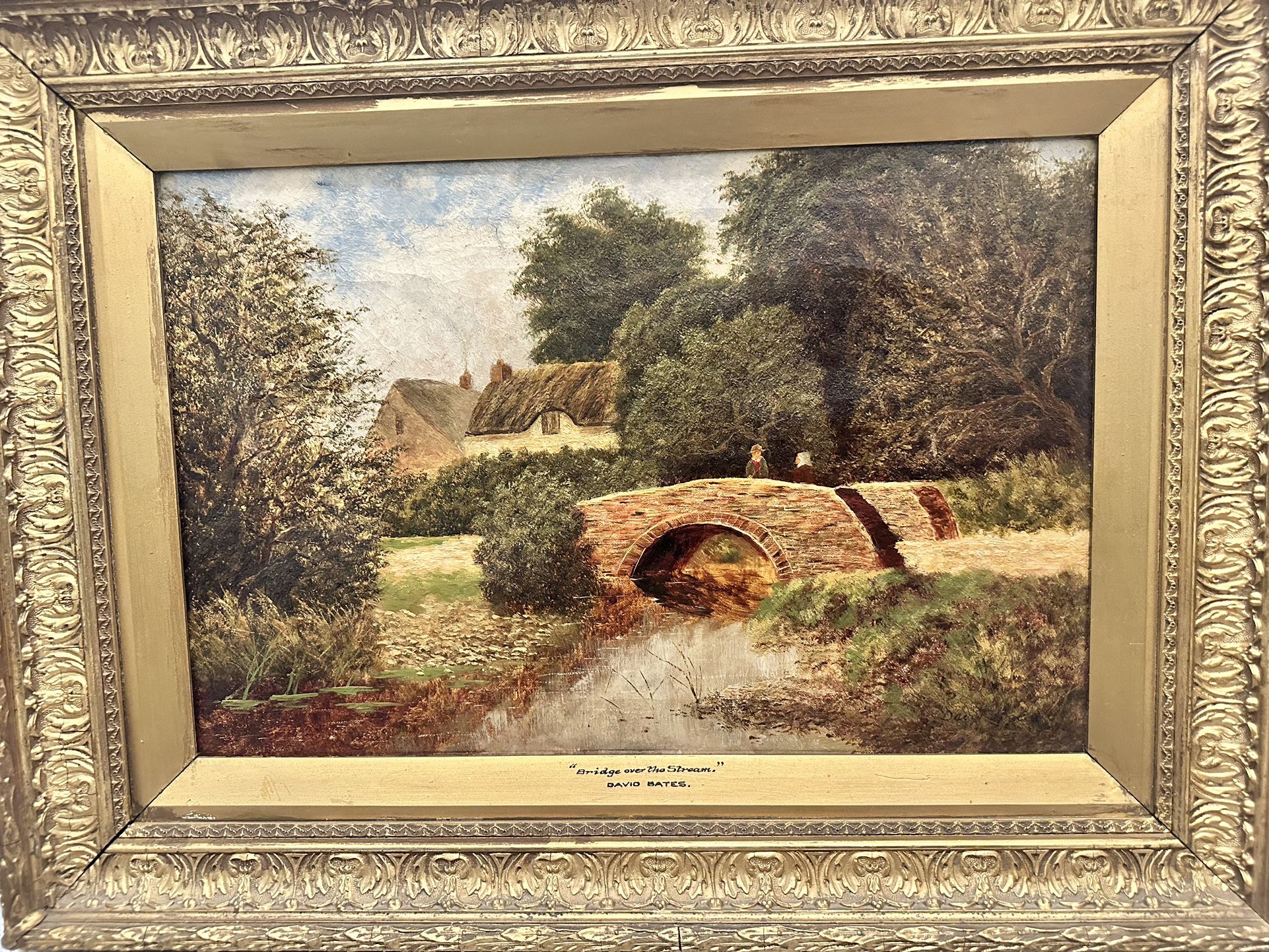 David Bates Oil 1878