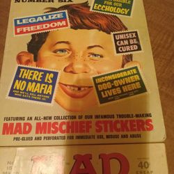 Collectible Mad Magazines ,special edition one sells for 49.99,the other sells for 12.00,both  for $35.00