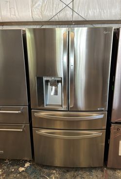 LG 4-Door Stainless Steel Refrigerator
