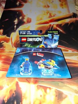 LEGO DIMENSIONS THE LEGO MOVIE FUNPACK #71214...NEW AND SEALED...ADULT OWNED AND KEPT IN A SMOKE FREE HOME...$15 OBO...