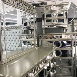 Mirror Bedroom Set Queen 