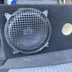 10” subwoofer/JBL Amp/Alpine Amp