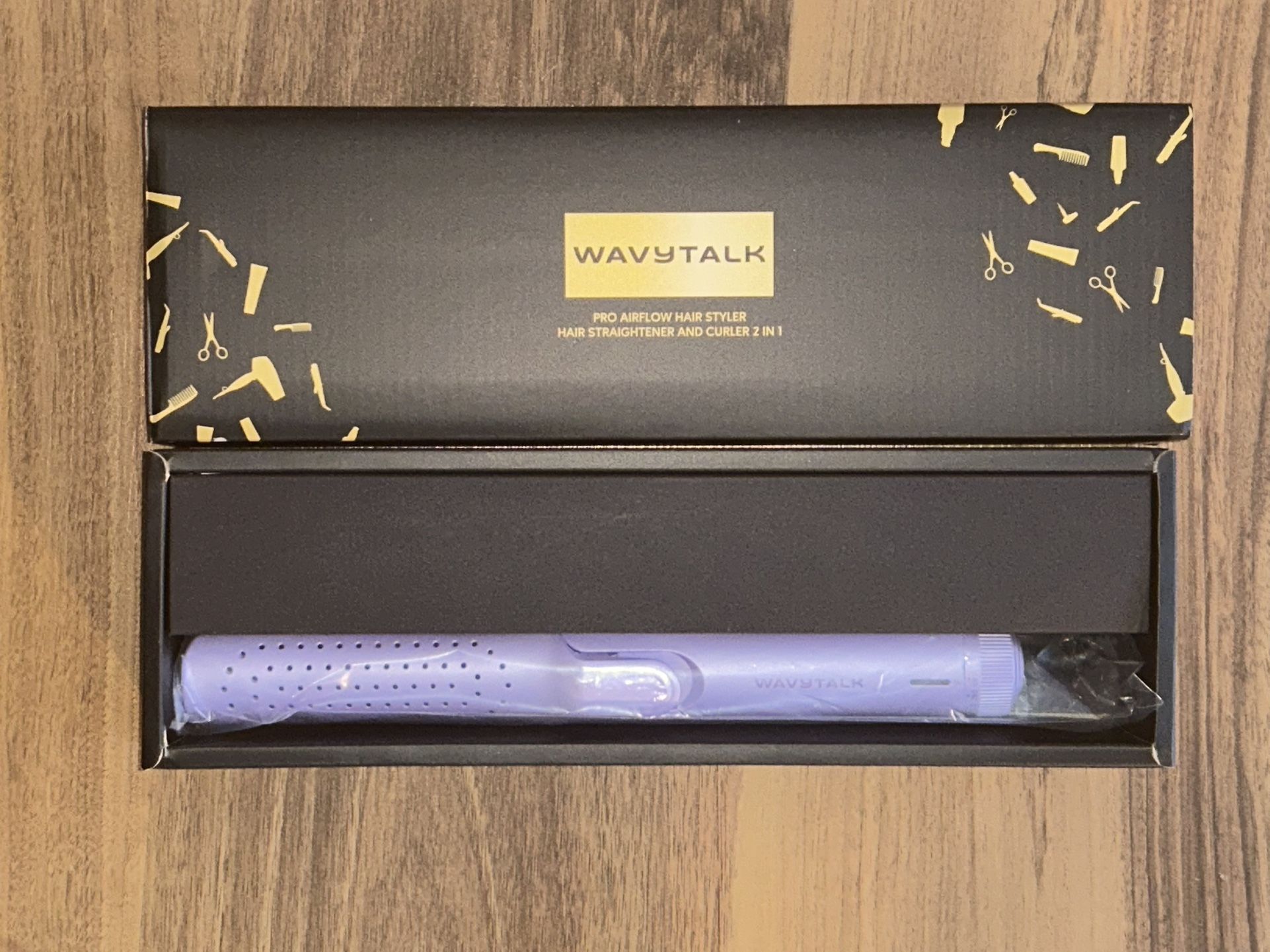 Wavytalk Hair straightener + Curler In 1