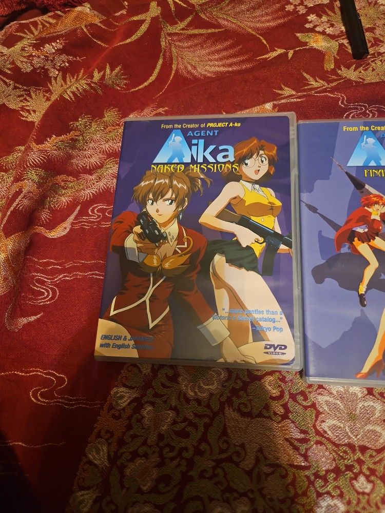 Agent Aika Anime Dvds