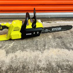 Ryobi 40V HP Brushless 14 in. Battery Chainsaw (Tool Only)