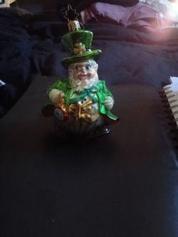 Irish Christmas ornament