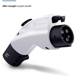 Lectron - Tesla to J1772 Charging Adapter, Max 48A & 250V - Compatible with Tesla High Powered Connectors, Destination Chargers,