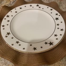 Porcelain dinner plates