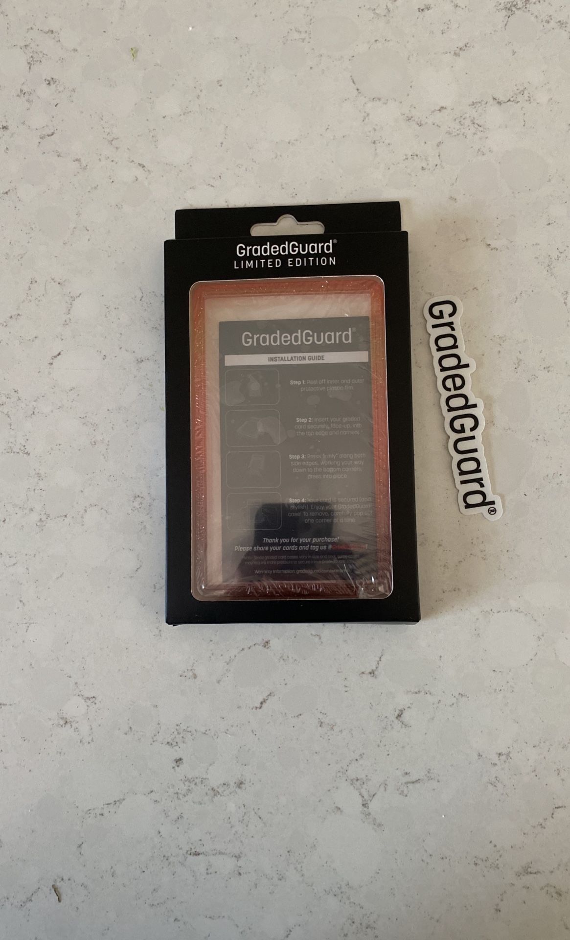 Graded Guarded Sunset V2 Card Case