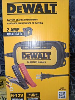 Dewalt 2amp battery charger and car jumper