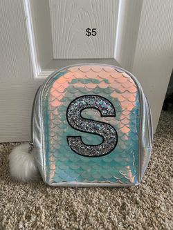 Mini Letter S Backpack