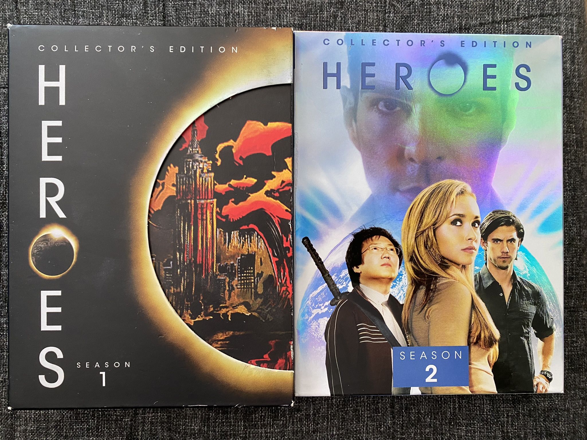 Brand New DVD Sets - Heroes Seasons 1 & 2