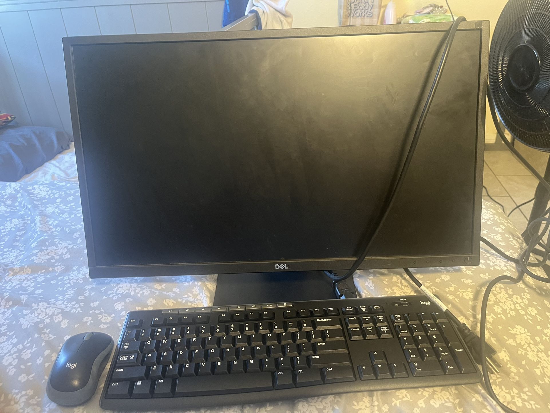 Dell Monitor With Keyboard And Mouse