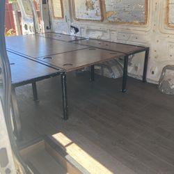 Custom Bench/bed Platform For Ford E Series Van