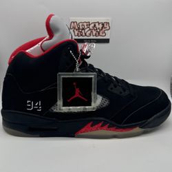 Jordan 5 Retro Supreme Black Sz. 13