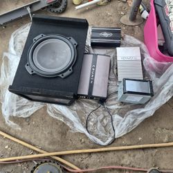 Speaker And Amps  Bundle Deal