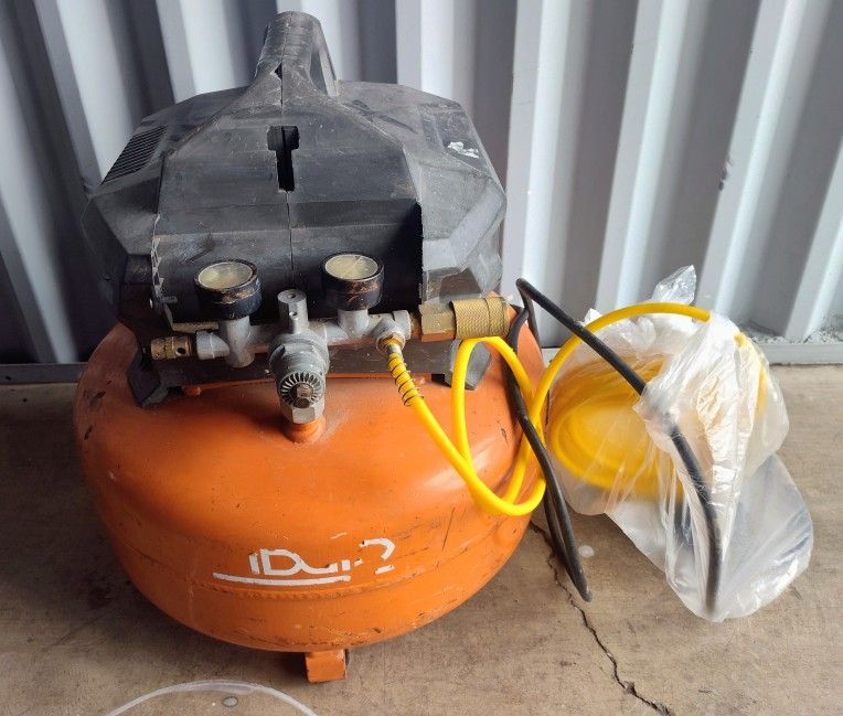 . RIDGID 6 Gallon Portable Electric Pancake Air Compressor