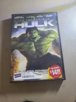 The Incredible Hulk DVD - Used - Pickup 77088