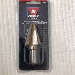 Step Drill Bit by NEIKO. Brand New