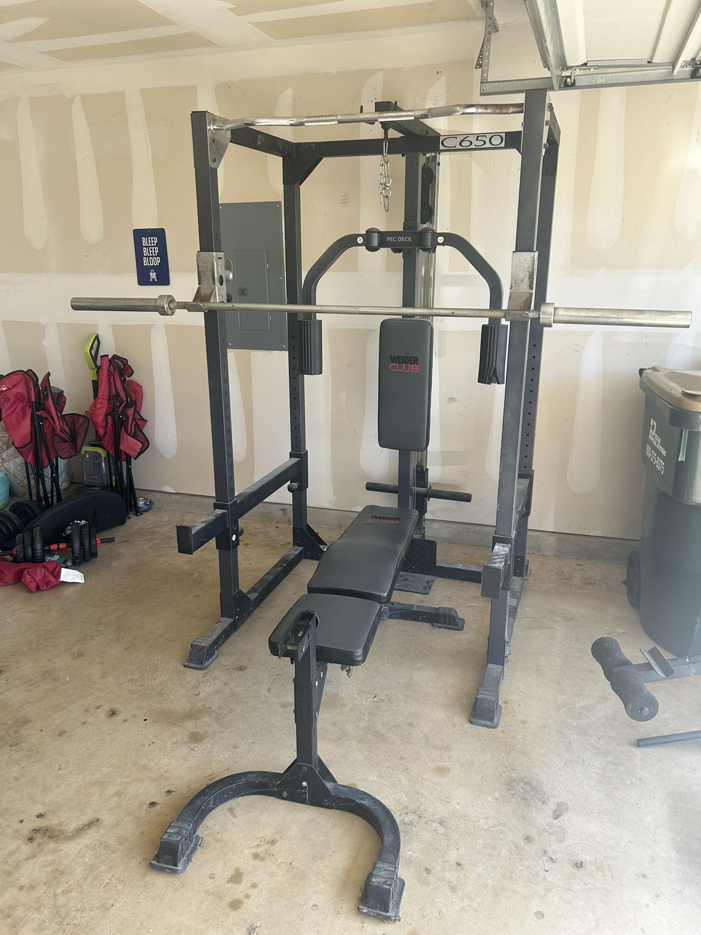 Weight Rack & Weights