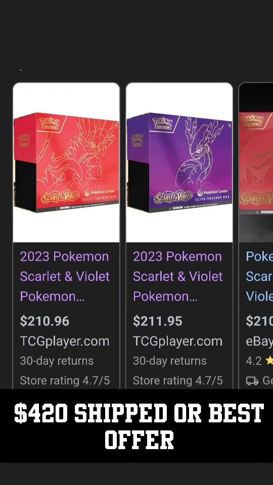 Pokemon Center Etb