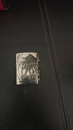 Zippo lighter Amazon nickel very nice