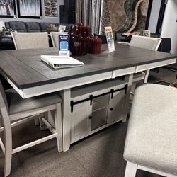 Gorgeous Dining Table Set! $1499 🩶🤍✨