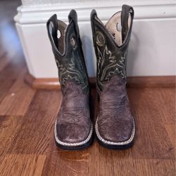 Old West Toddler Cowboy Boots (size 6)