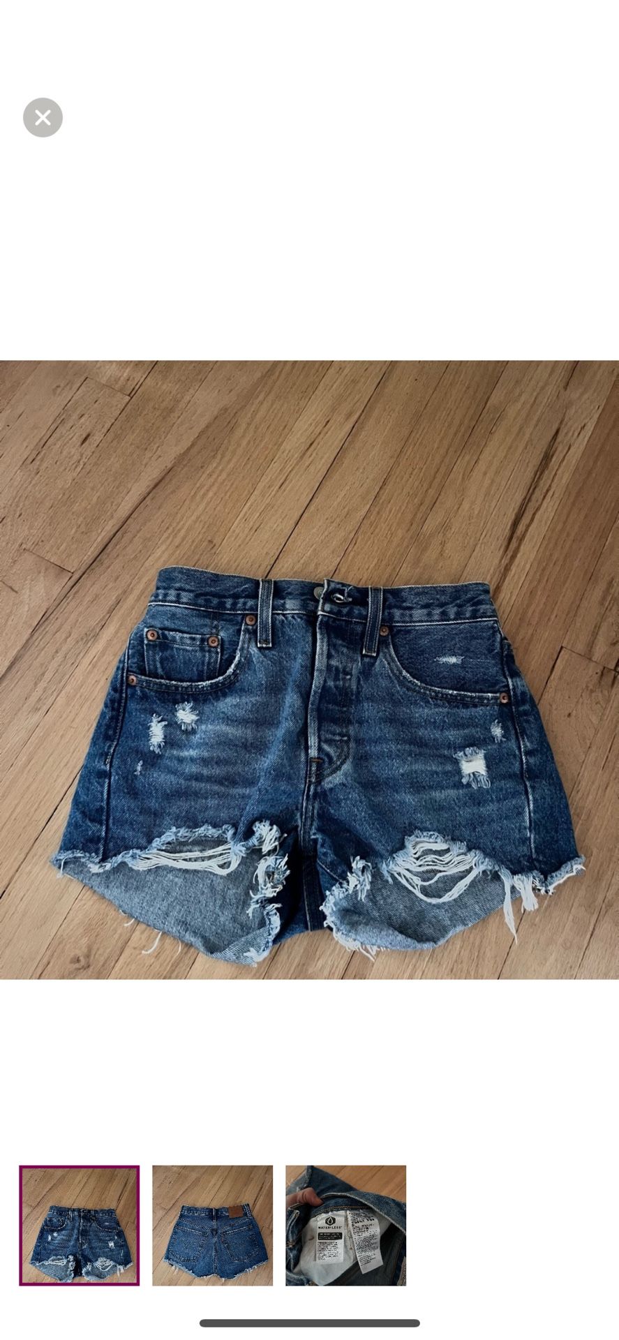 Women’s Levi’s 501 Jean Shorts