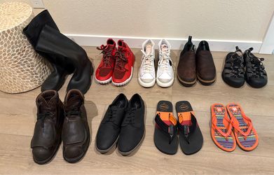 Shoe lot of 9