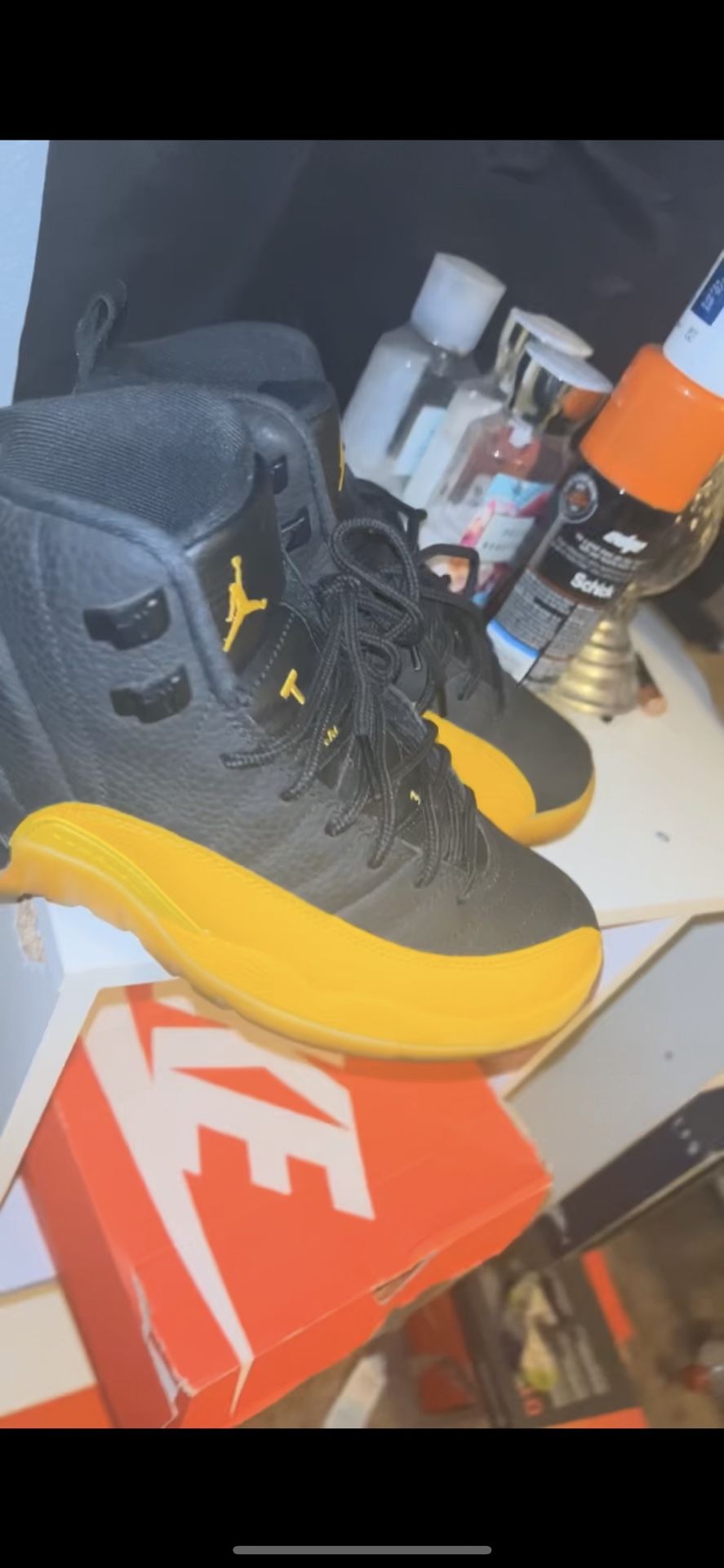 Jordan 12s University Gold