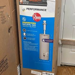 New 40 gal Gas Water Heater (installation included)