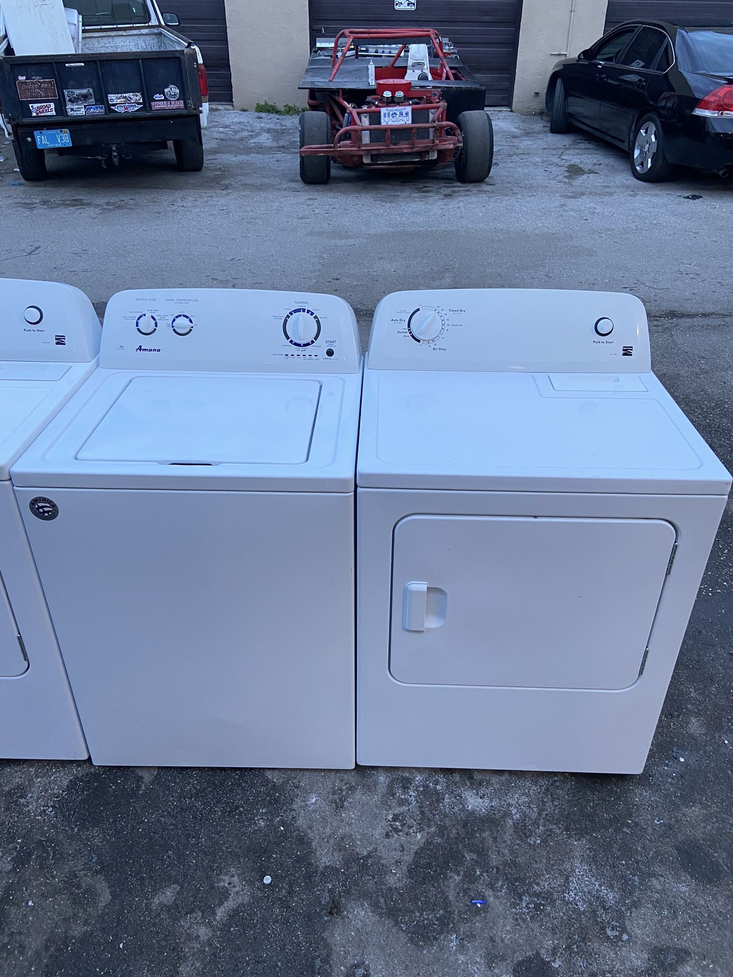 Amana Washer And Kenmore Dryer 