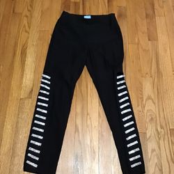 Kristen’s Klost Pants Adorned With Rhinestone Black Womens Size 2 