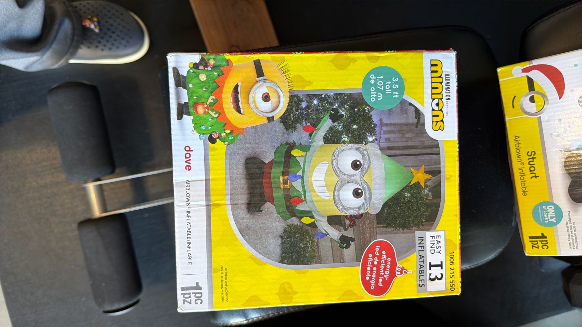Merry Minion Christmas Blow Up