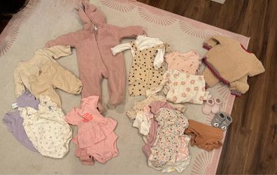 3-6 month girl clothing