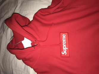 Red tonal supreme box logo