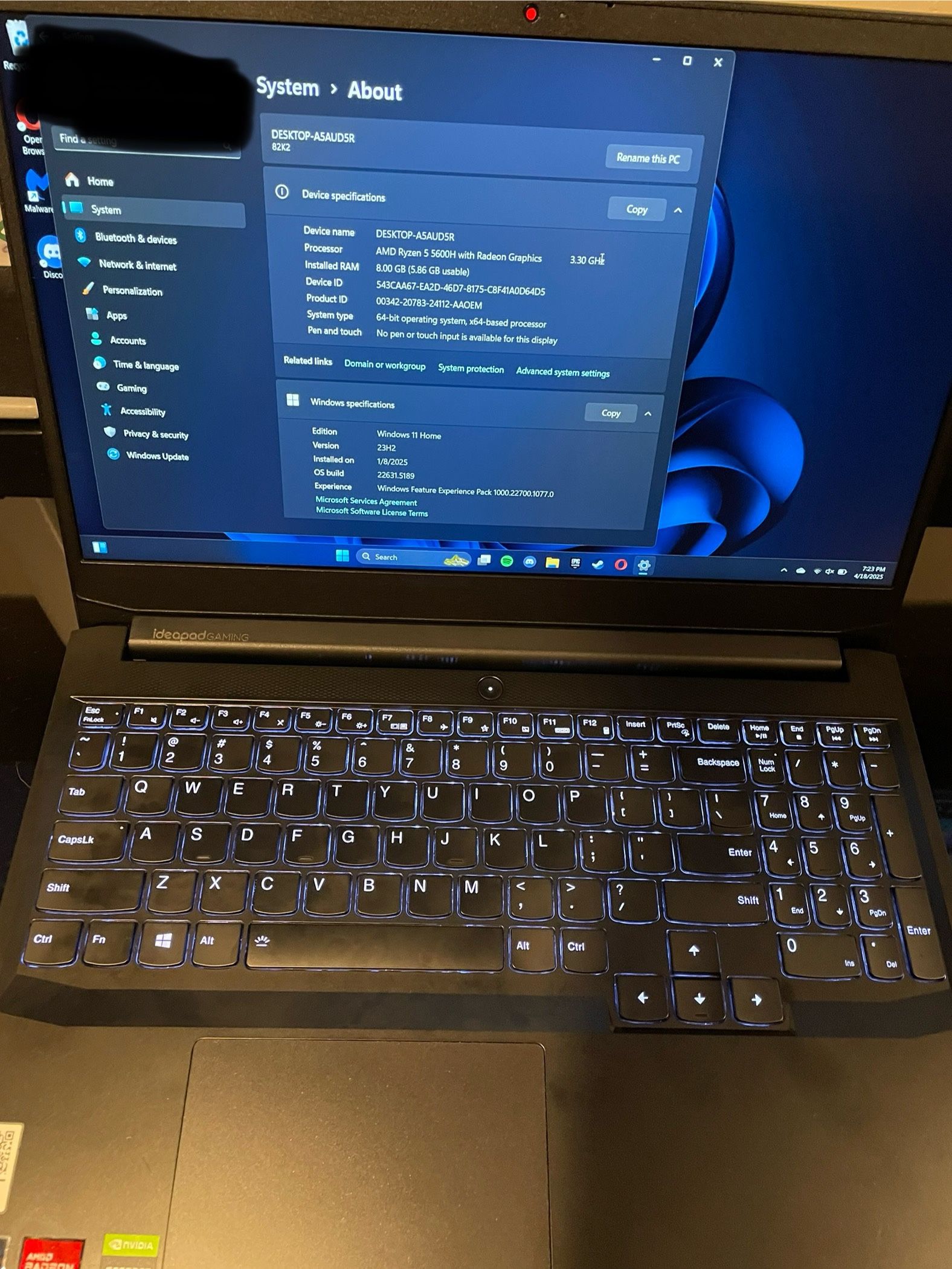 Lenovo Ideapad Gaming 3