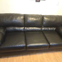 Leather Couch For Sale $150